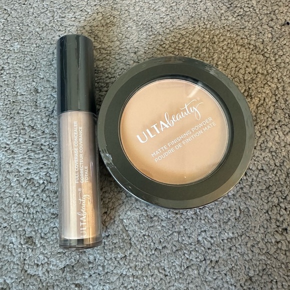ULTA Beauty Matte Finishing Powder & Concealer Set Light to Med Warm Light Cool - Picture 1 of 6